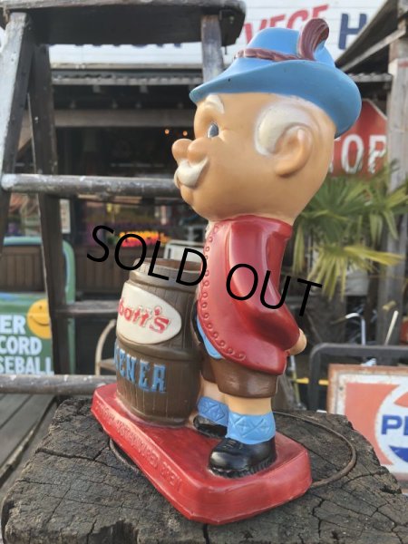 画像4: Vintage LABATT's PILSENER Beer Swizzle Stick Holder Vinyl Statue (B690) (4)