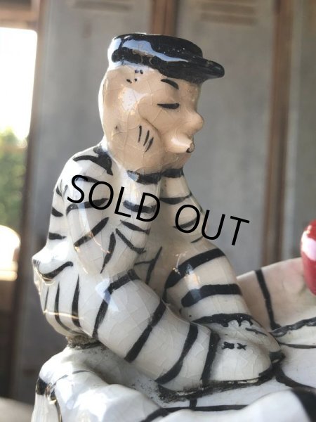 画像8: 50s Vintage Prisoner Ceramic Ashtray (PJ294)  (8)