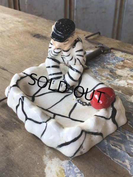 画像6: 50s Vintage Prisoner Ceramic Ashtray (PJ294)  (6)