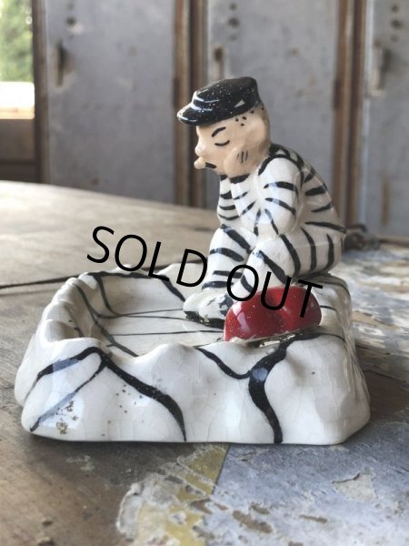 画像3: 50s Vintage Prisoner Ceramic Ashtray (PJ294)  (3)