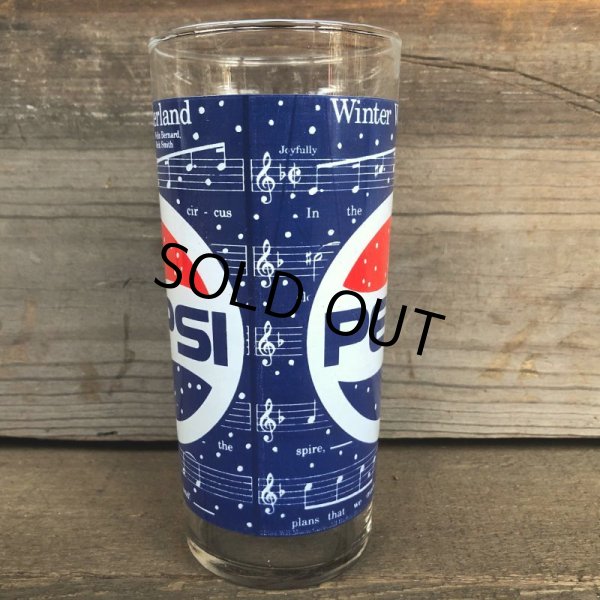 画像2: Vintage Pepsi Christmas Winter Wonderland Glass (G071) (2)