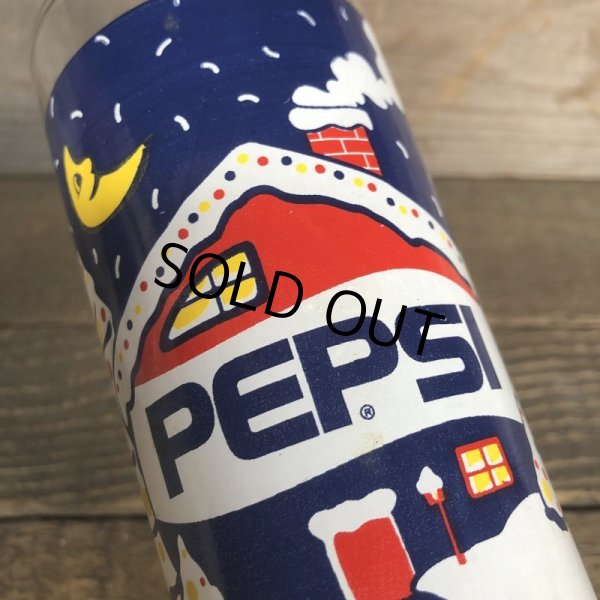 画像7: Vintage Pepsi Christmas Winter Wonderland Glass (G072) (7)