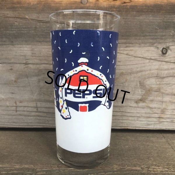 画像3: Vintage Pepsi Christmas Winter Wonderland Glass (G072) (3)