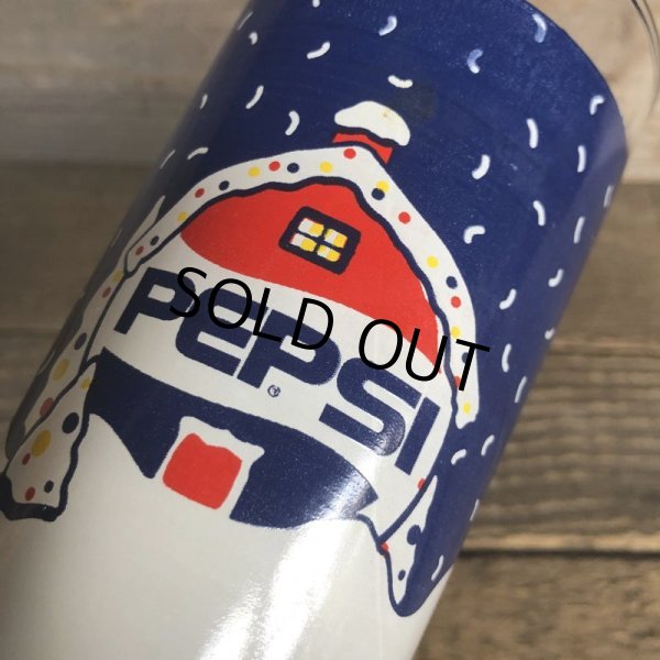 画像6: Vintage Pepsi Christmas Winter Wonderland Glass (G072) (6)