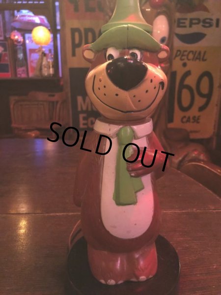 画像14: 60s Vintage Hanna Barbera Yogi Bear Plastic Lamp (B693) (14)