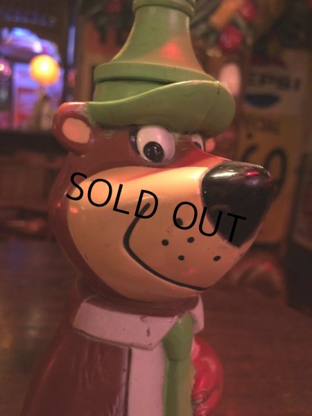 画像13: 60s Vintage Hanna Barbera Yogi Bear Plastic Lamp (B693) (13)