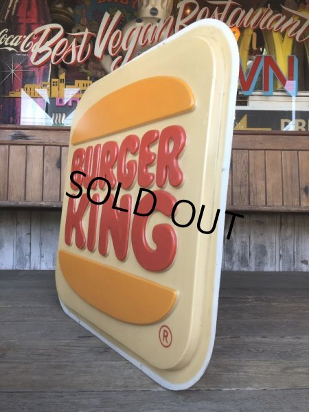 画像3: Vintage Burger King Old Logo Outdoor Sign Original (B697) (3)