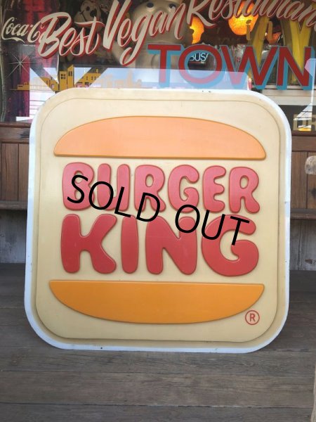 画像11: Vintage Burger King Old Logo Outdoor Sign Original (B697) (11)