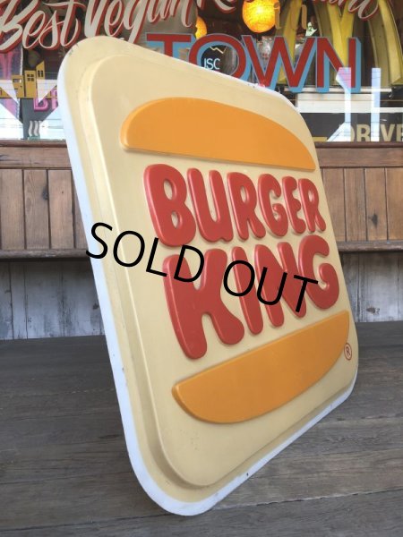 画像2: Vintage Burger King Old Logo Outdoor Sign Original (B697) (2)