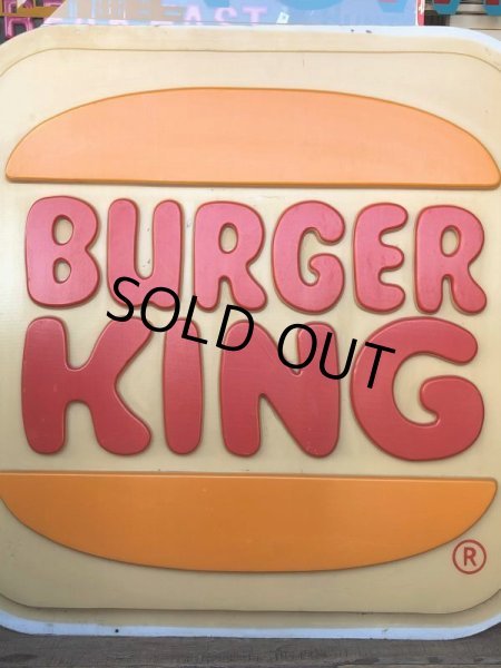 画像7: Vintage Burger King Old Logo Outdoor Sign Original (B697) (7)