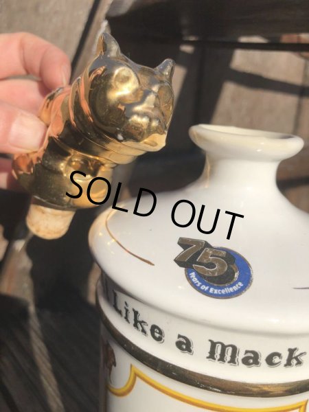 画像2: 70s Vintage Mack Truck WILD TURKEY 75th Anniversary Decanter  (B701) (2)