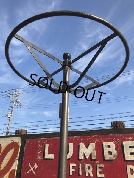 画像4: 〜20s Antique Circle Hanger Rack (B703) (4)