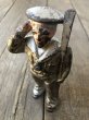 画像5: Antique Original Hubley Cast Iron Saluting Sailor Bank  (B703) (5)