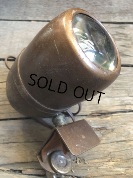画像9: 40s Vintage Industrial Spotlight (B704) (9)