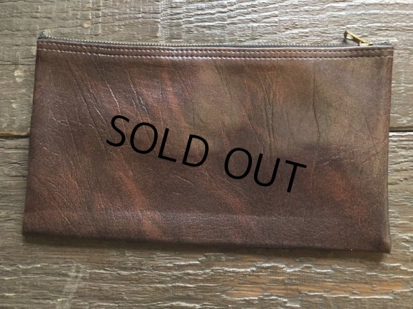 画像5: Vintage Zippered Vinyl Bank Money Bag FDIC (B712) (5)