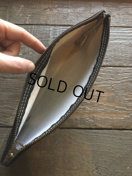 画像5: Vintage Zippered Vinyl Bank Money Bag State  Bank (B708) (5)