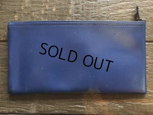 画像5: Vintage Zippered Vinyl Bank Money Bag United Bank (B713) (5)