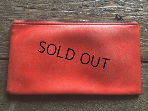 画像5: Vintage Zippered Vinyl Bank Money Bag HNB (B719) (5)