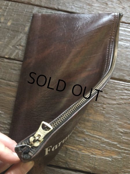 画像3: Vintage Zippered Vinyl Bank Money Bag FDIC (B712) (3)