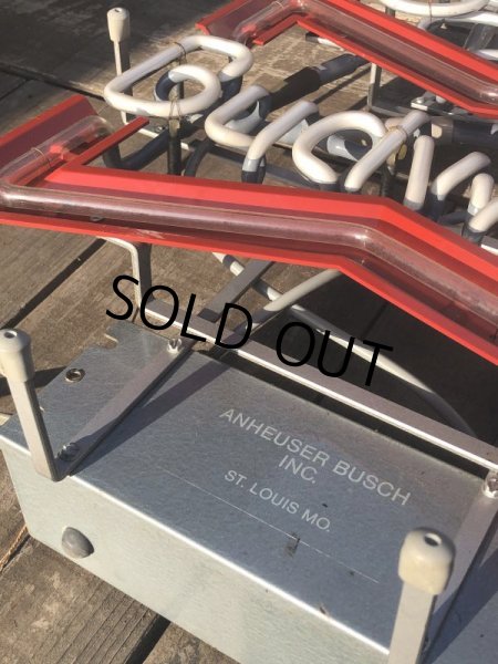 画像8: Vintage Budweiser LA Olympic x Bowtie Store Display Neon Sign (B722) (8)