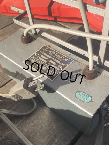 画像9: Vintage Budweiser LA Olympic x Bowtie Store Display Neon Sign (B722) (9)