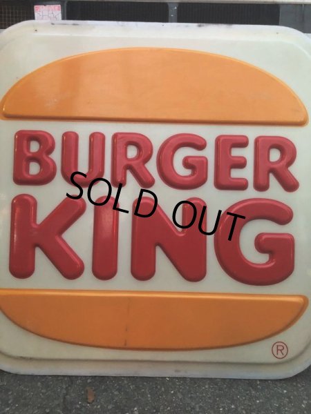 画像6: Vintage Burger King Old Logo Outdoor Huge Sign Original (B723) (6)
