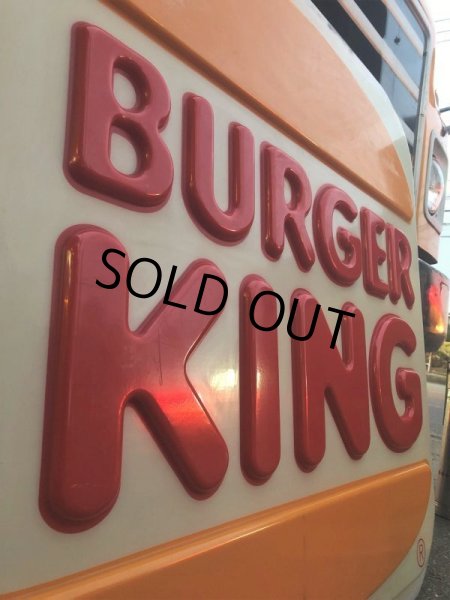 画像5: Vintage Burger King Old Logo Outdoor Huge Sign Original (B723) (5)