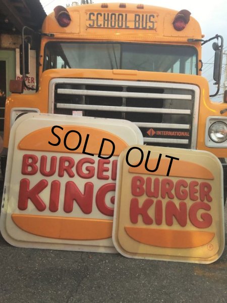 画像10: Vintage Burger King Old Logo Outdoor Sign Super Big Size!!! (B469) (10)