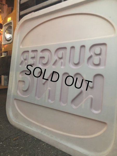 画像8: Vintage Burger King Old Logo Outdoor Huge Sign Original (B723) (8)