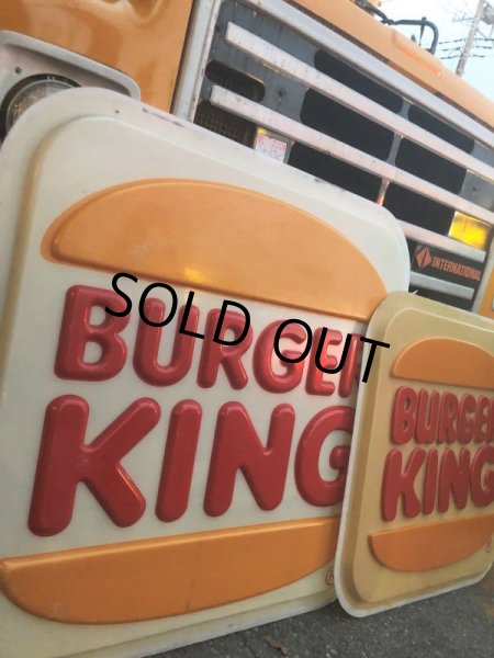 画像9: Vintage Burger King Old Logo Outdoor Huge Sign Original (B723) (9)