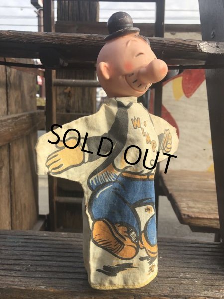 画像2: Vintage Gund Popeye Hand Puppet Wimpy (B727) (2)