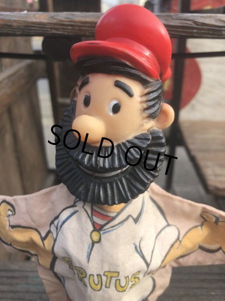 画像6: Vintage Gund Popeye Hand Puppet  Brutus (B726) (6)
