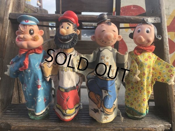 画像13: Vintage Gund Popeye Hand Puppet Wimpy (B727) (13)