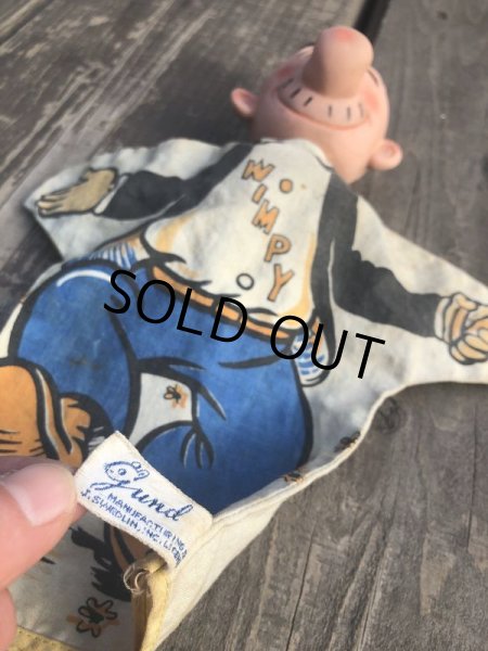 画像10: Vintage Gund Popeye Hand Puppet Wimpy (B727) (10)