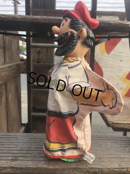 画像2: Vintage Gund Popeye Hand Puppet  Brutus (B726) (2)