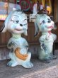 画像4: Vintage Drunken Dogs Salt & Pepper Shakers (B735) (4)