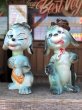 画像2: Vintage Drunken Dogs Salt & Pepper Shakers (B735) (2)