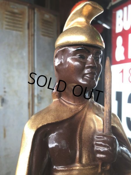 画像10: 70s Vintage Jim Beam Decanter Hawaiian King KAMEHAMEHA (B736) (10)