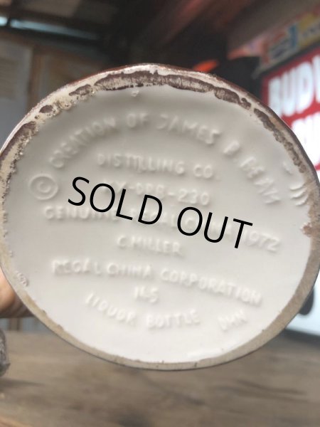 画像6: 70s Vintage Jim Beam Decanter Hawaiian King KAMEHAMEHA (B736) (6)