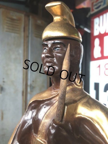 画像9: 70s Vintage Jim Beam Decanter Hawaiian King KAMEHAMEHA (B736) (9)