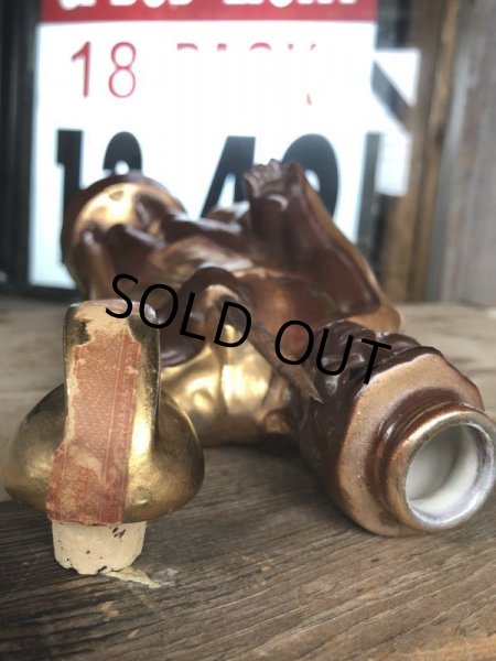 画像8: 70s Vintage Jim Beam Decanter Hawaiian King KAMEHAMEHA (B736) (8)