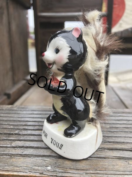 画像3: Vintage 50s JAPAN Ceramic Message Doll FOR YOU!! (B741) (3)