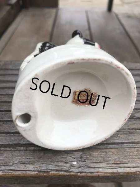 画像9: Vintage 50s JAPAN Ceramic Message Doll WORRY!WORRY! (B740) (9)