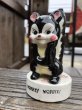 画像7: Vintage 50s JAPAN Ceramic Message Doll WORRY!WORRY! (B740) (7)