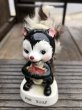 画像8: Vintage 50s JAPAN Ceramic Message Doll FOR YOU!! (B741) (8)