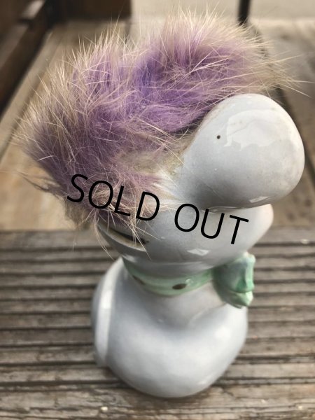 画像8: Vintage 50s JAPAN Ceramic Coin Bank Mouse (B738) (8)