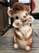 画像2: Vintage 50s JAPAN Ceramic Coin Bank Squirrel Chipmunk (B739) (2)