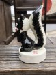 画像3: Vintage 50s JAPAN Ceramic Message Doll WORRY!WORRY! (B740) (3)