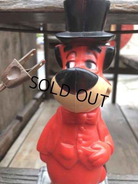 画像8: 60s Vintage Hanna Barbera Huckleberry Hound Room Lamp (B742) (8)