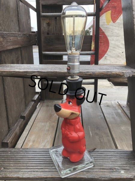 画像4: 60s Vintage Hanna Barbera Huckleberry Hound Room Lamp (B742) (4)